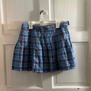 Blue skirt
